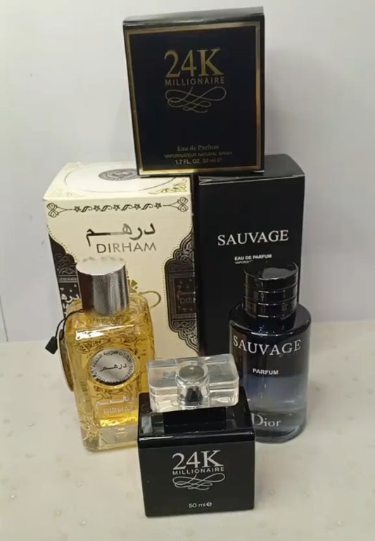 3 Premium Perfumes Deal
